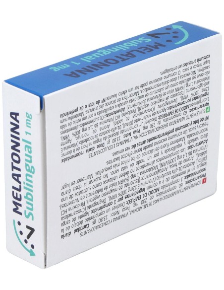 Tequial Melatonina Sublingual 1Mg 60Comp