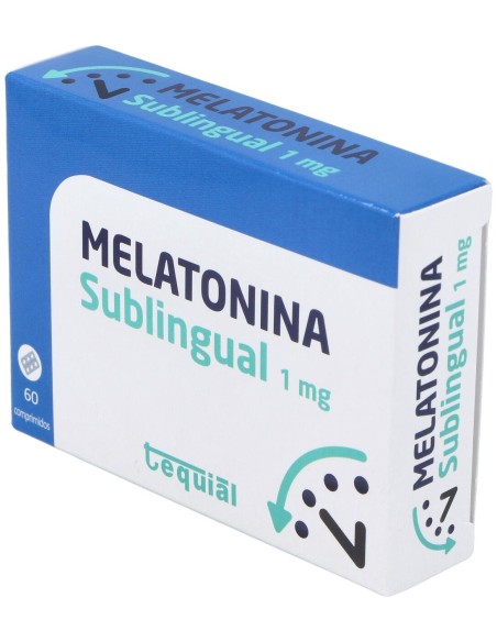 Tequial Melatonina Sublingual 1Mg 60Comp