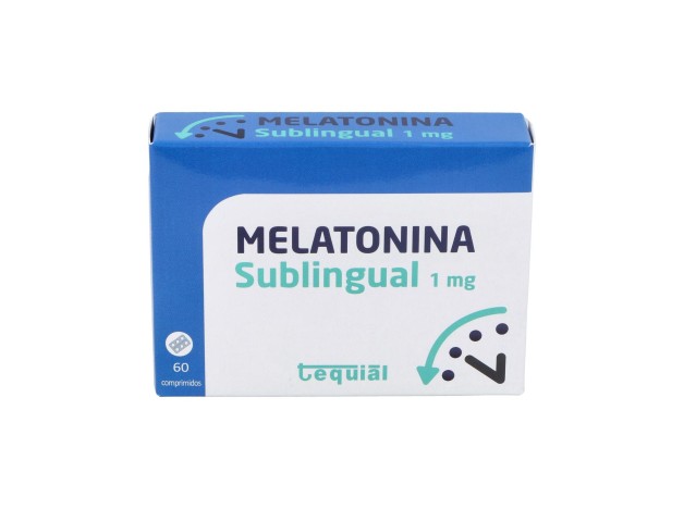 Tequial Melatonina Sublingual 1Mg 60Comp