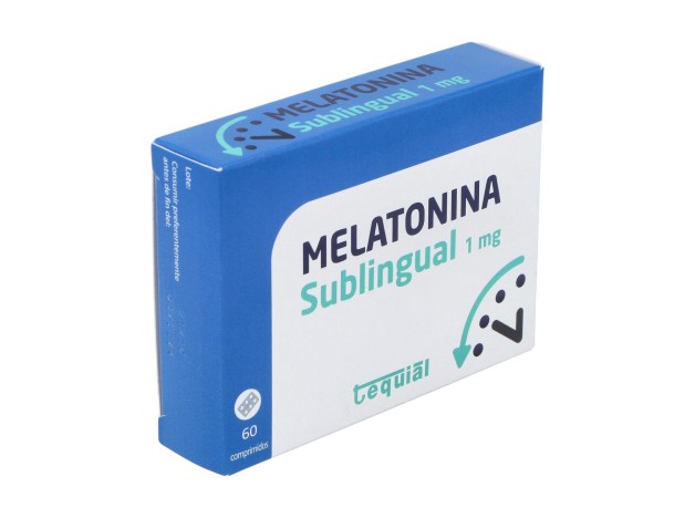 Tequial Melatonina Sublingual 1Mg 60Comp