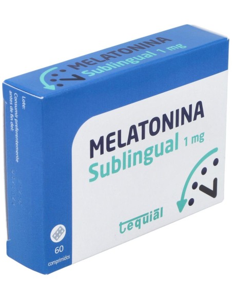 Tequial Melatonina Sublingual 1Mg 60Comp