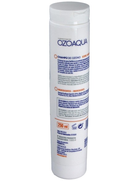 Ozopets Champu De Ozono 250Ml.
