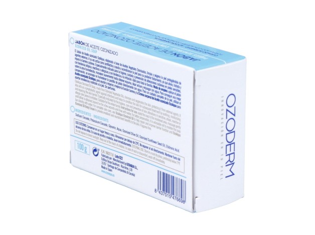 Ozoaqua Jabón De Ozono En Pastilla, 100 G