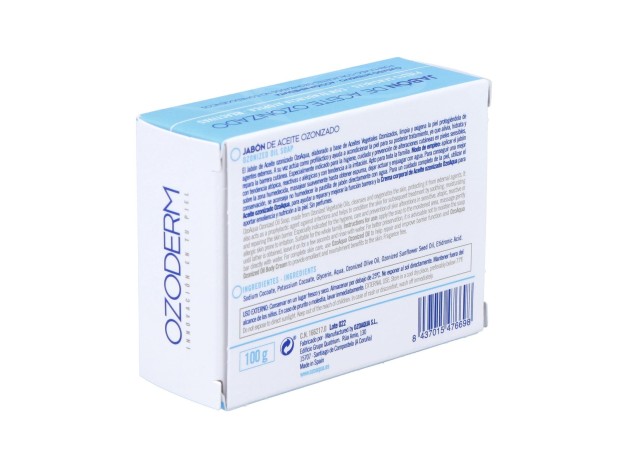 Ozoaqua Jabón De Ozono En Pastilla, 100 G