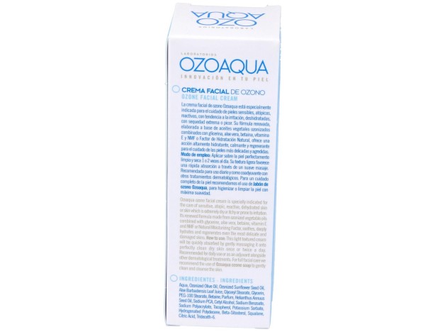 Ozoaqua Crema Facial De Ozono, 50 Ml