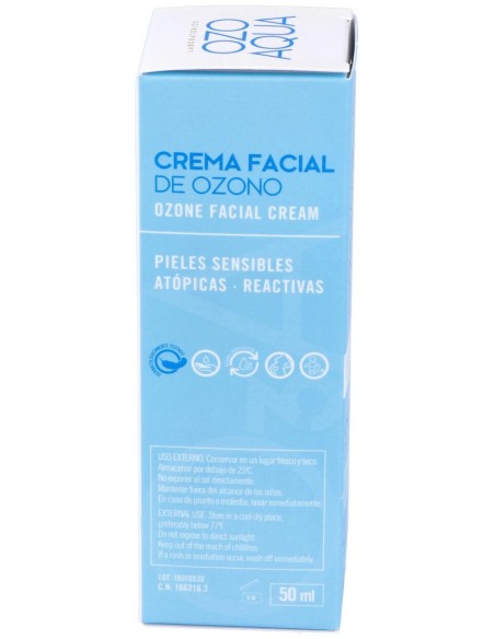 Ozoaqua Crema Facial De Ozono, 50 Ml