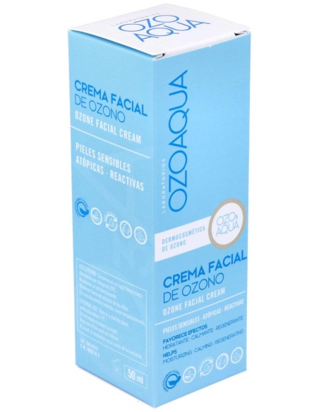 Ozoaqua Crema Facial De Ozono, 50 Ml