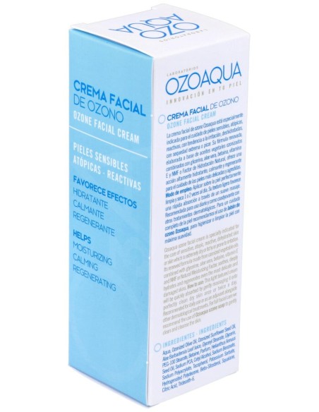Ozoaqua Crema Facial De Ozono, 50 Ml