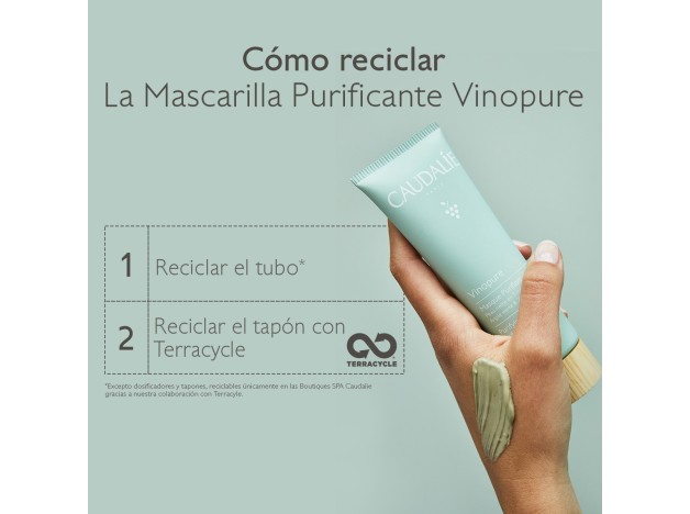 Caudalie Vinopure Mascarilla Purificante 75 ml