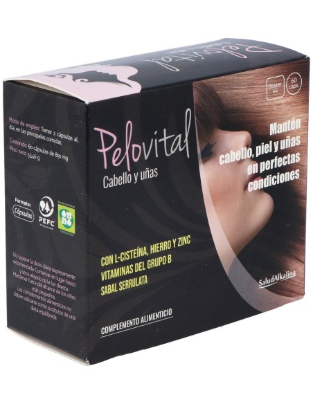 Saludalkalina Pelovital 60Caps