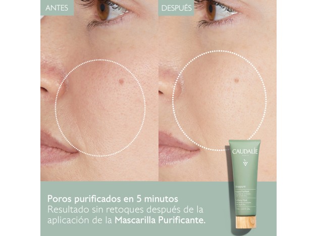 Caudalie Vinopure Mascarilla Purificante 75 ml