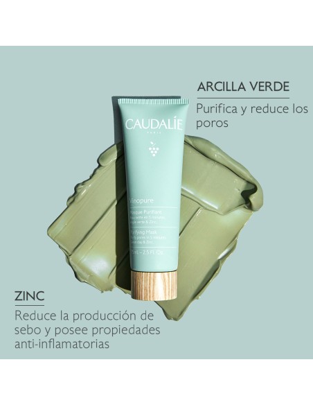 Caudalie Vinopure Mascarilla Purificante 75 ml