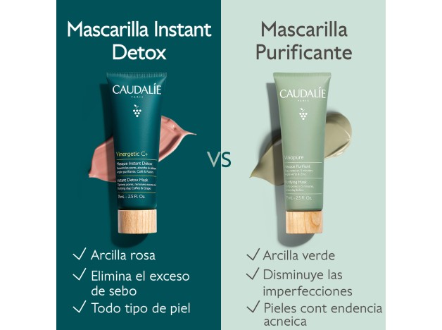 Caudalie Vinopure Mascarilla Purificante 75 ml