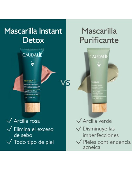 Caudalie Vinopure Mascarilla Purificante 75 ml