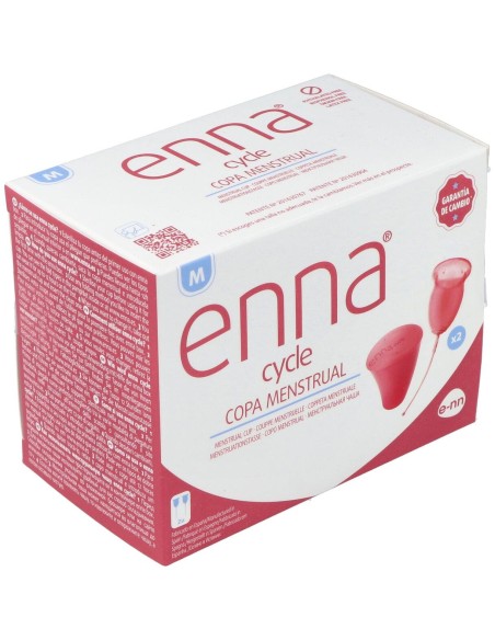 Enna Cycle Copa Menstrual (M) 2Copas+Caja Esteril
