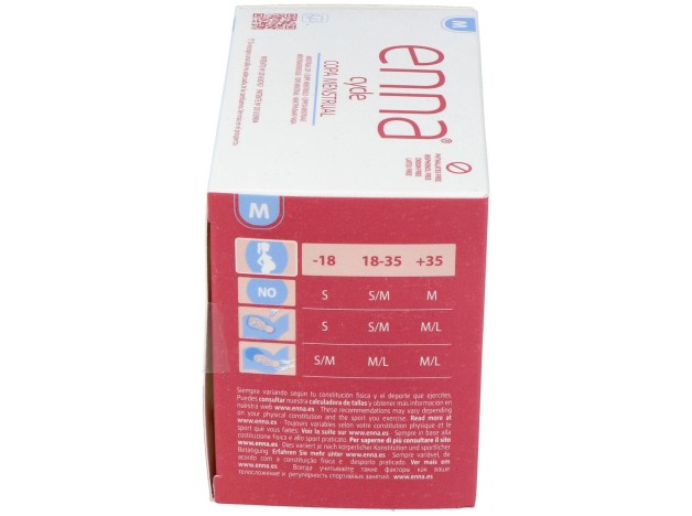 Enna Cycle Copa Menstrual (M) 2Copas+Caja Esteril