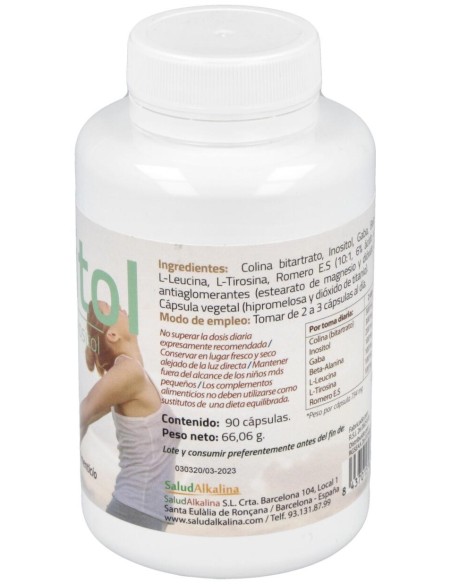 Saludalkalina Colitol 90Caps