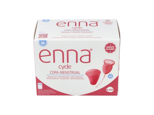 Enna Cycle Copa Menstrual (M) 2Copas+Caja Esteril