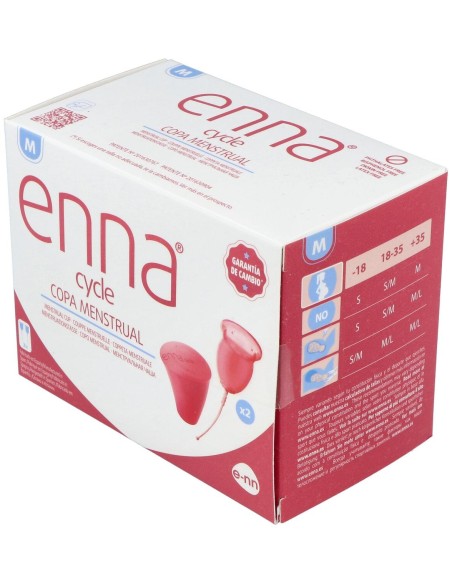 Enna Cycle Copa Menstrual (M) 2Copas+Caja Esteril