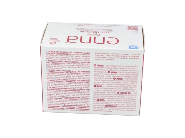 Enna Cycle Copa Menstrual (M) 2Copas+Caja Esteril