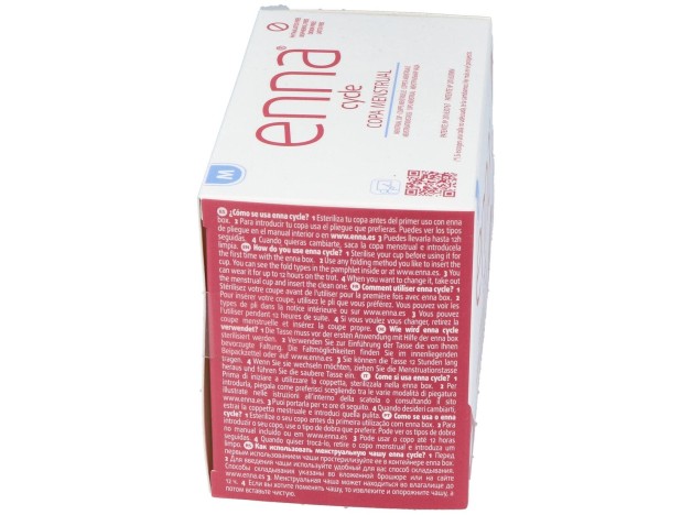 Enna Cycle Copa Menstrual (M) 2Copas+Caja Esteril