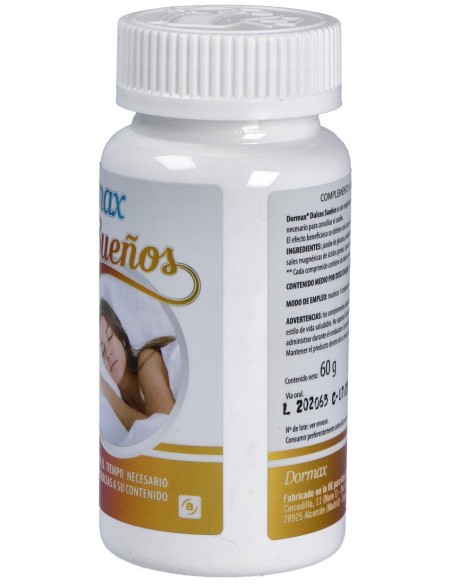 Dormax Dulces Sueños Melatonina 1,8Mg. 120Comp.