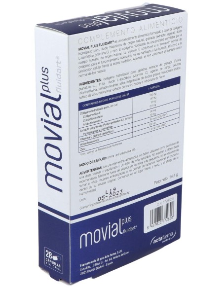 Movial Plus Fluidart 28Cap.