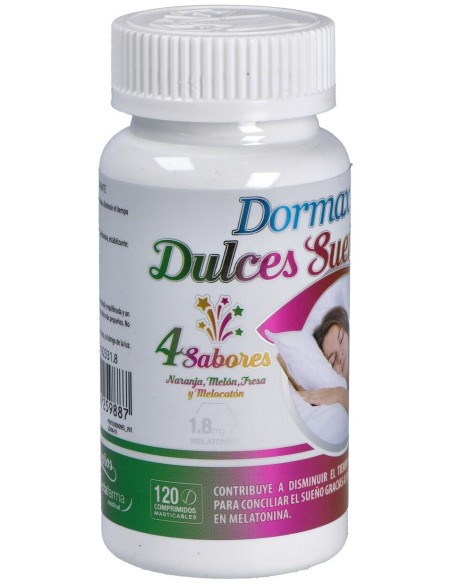 Dormax Dulces Sueños Melatonina 1,8Mg. 120Comp.