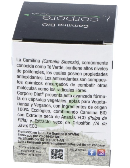 Corpore Protect Camilina Bio 30 Cápsulas