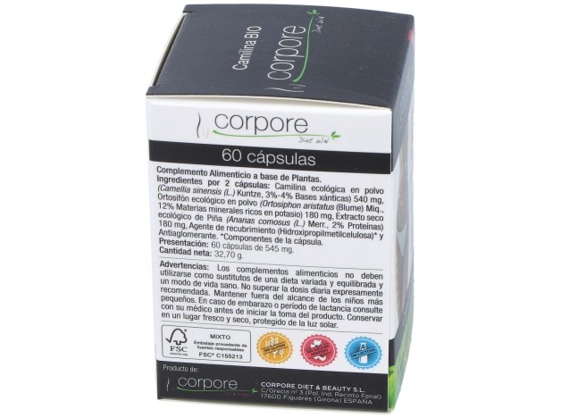 Corpore Protect Camilina Bio 30 Cápsulas