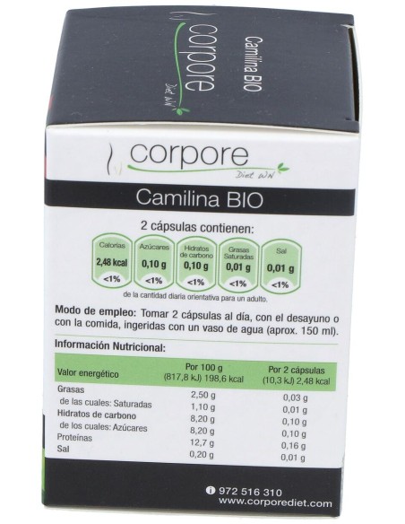 Corpore Protect Camilina Bio 30 Cápsulas