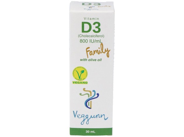 Veggunn Vitamina D3 800Ui Family 30Ml