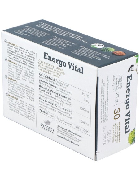 Betula Energo Vital 30Caps