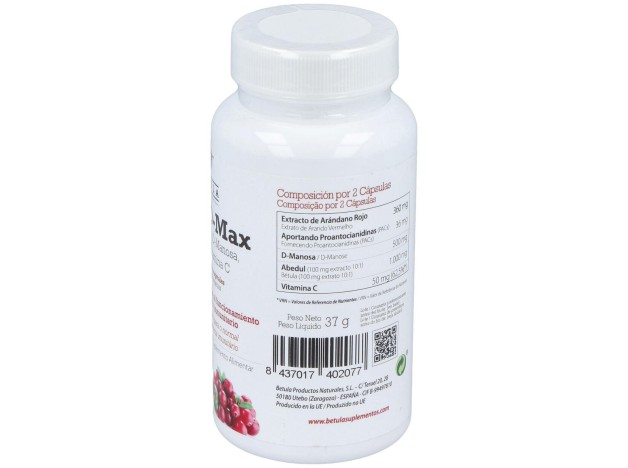 Betula Cran-D-Max 60Caps