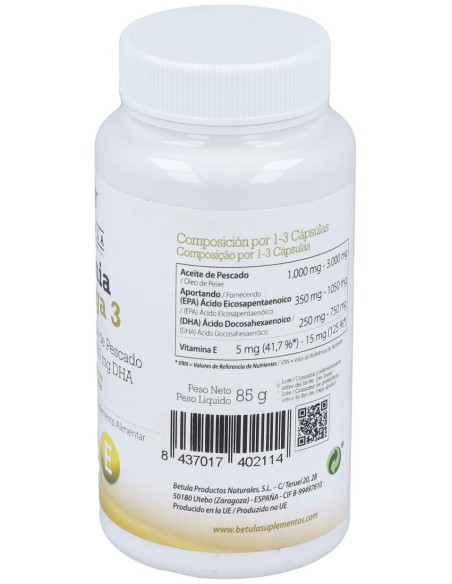 Betula Omnia Omega 3 60Caps