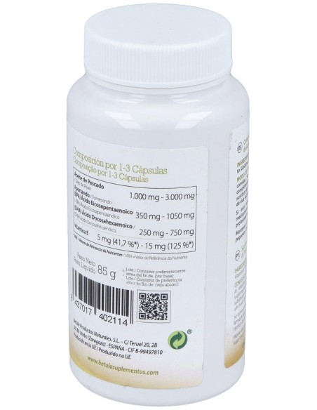 Betula Omnia Omega 3 60Caps