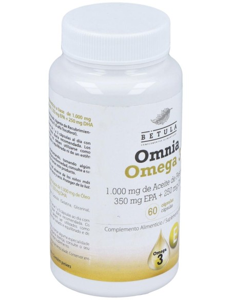 Betula Omnia Omega 3 60Caps
