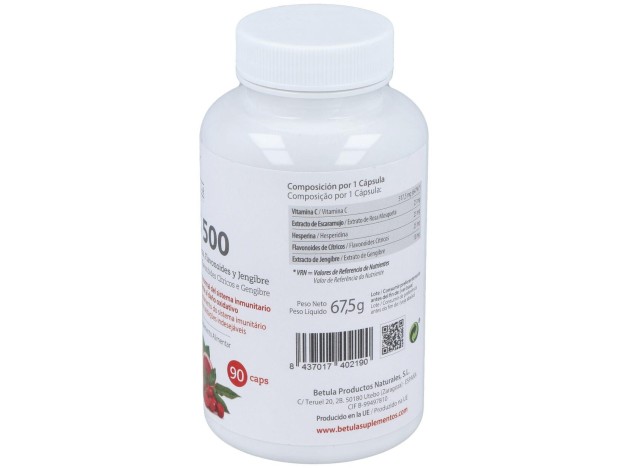 Betula Vita C 500 90Caps