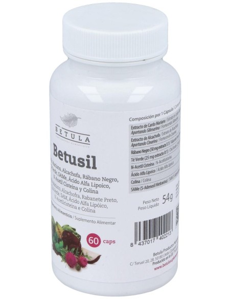 Betula Betusil 60Caps