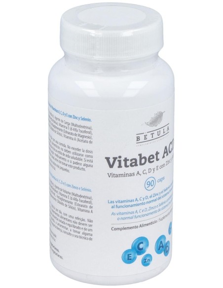 Betula Vitabet Acde 90Caps