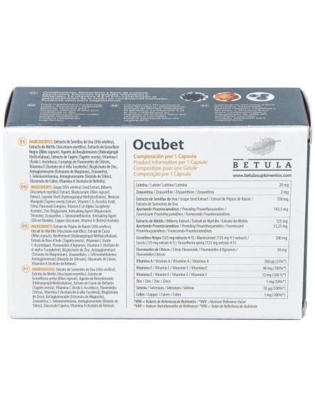 Betula Ocubet 30Caps