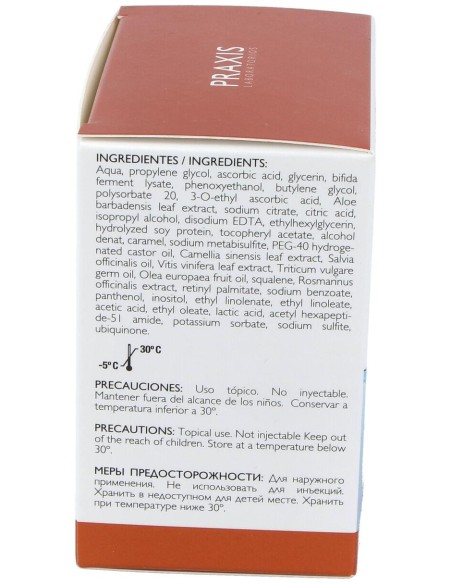 Praxis Proteoglicanos Vit C Plus 24 Ampollas