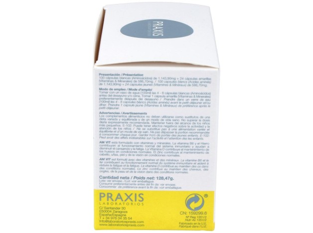 Am-Vit (Aminoac.+Vit+Minerales+Oligoel) 100+24Comp