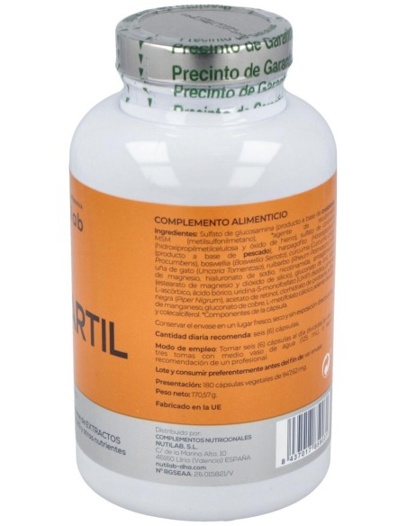 Nutilab Nuticartil 180Caps