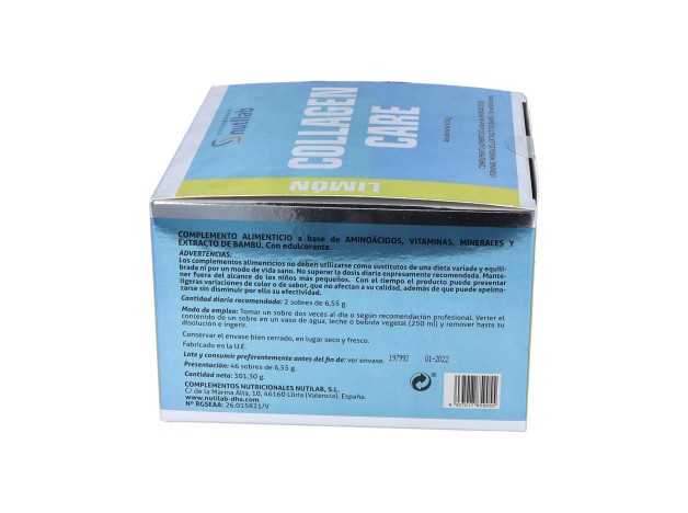 Nutilab Collagen Care Limón 46X6_65G