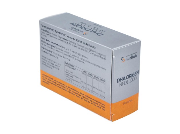 Dha Origen Npd1 1000 Blister 30Perlas.