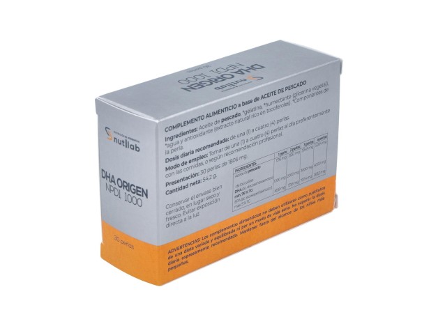 Dha Origen Npd1 1000 Blister 30Perlas.