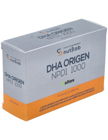 Dha Origen Npd1 1000 Blister 30Perlas.