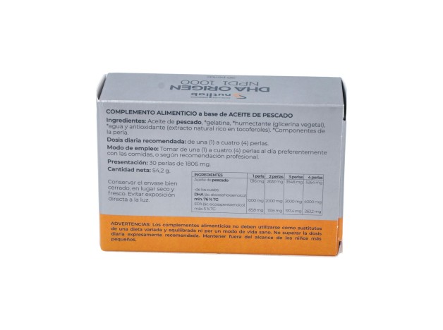 Dha Origen Npd1 1000 Blister 30Perlas.
