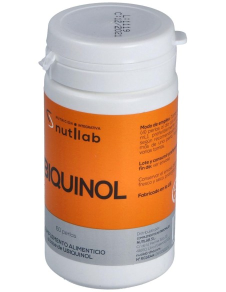 Nutilab Ubiquinol 50Mg 60 Perlas